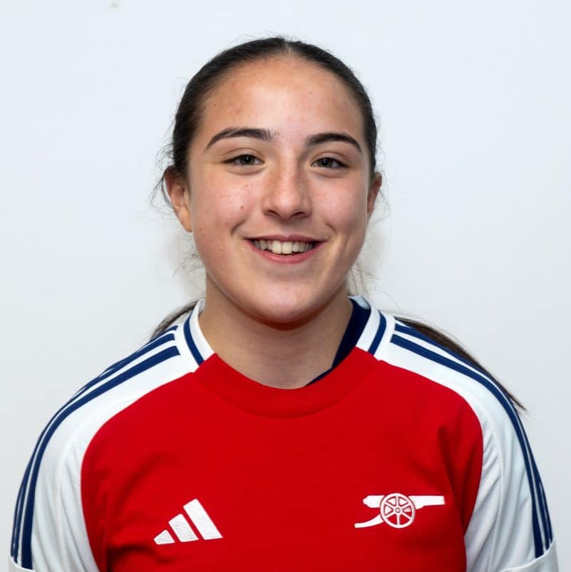 Megan, KS4, Sophia pupil and Arsenal Academy footballer
